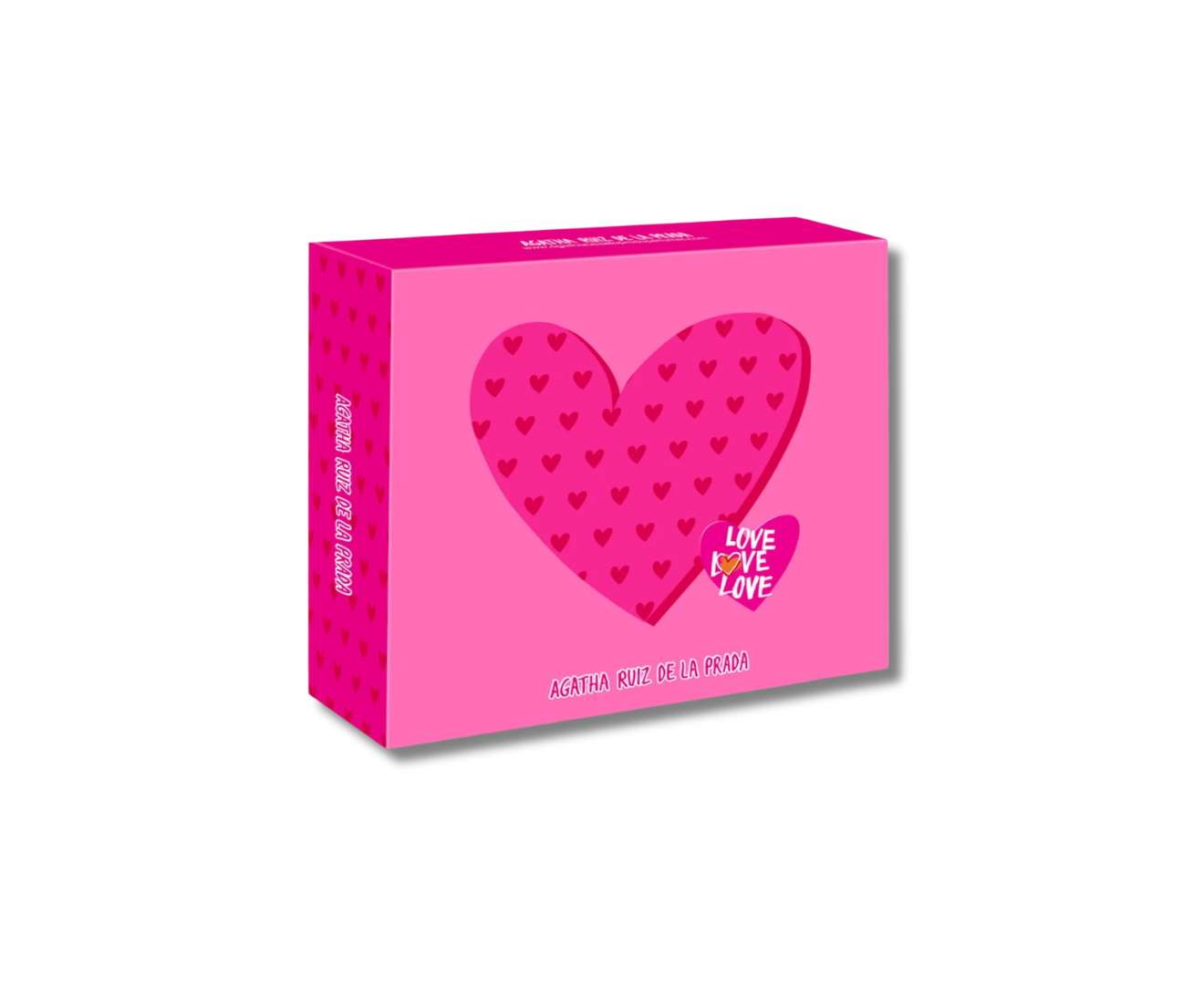AGATHA RUIZ DE LA PRADA LOVE LOVE LOVE SET 75ML+LIP & CHEEK STICK