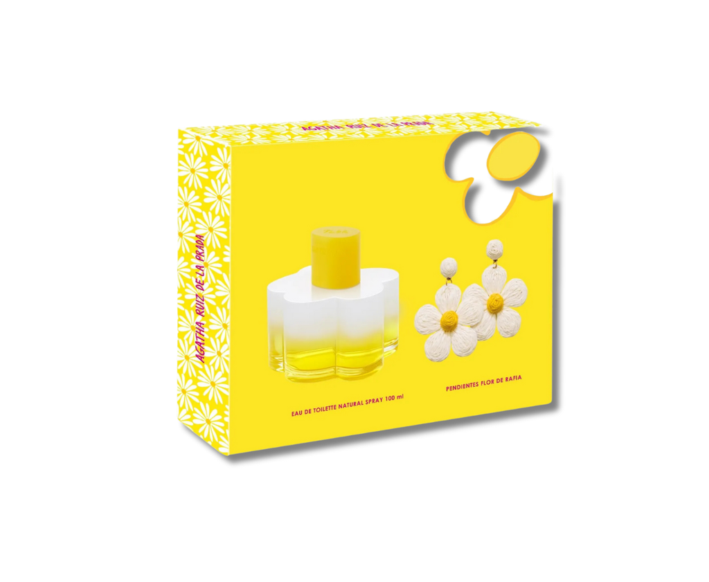 AGATHA RUIZ DE LA PRADA DE FLOR EN FLOR  EDT SET 100ML+EARRINGS