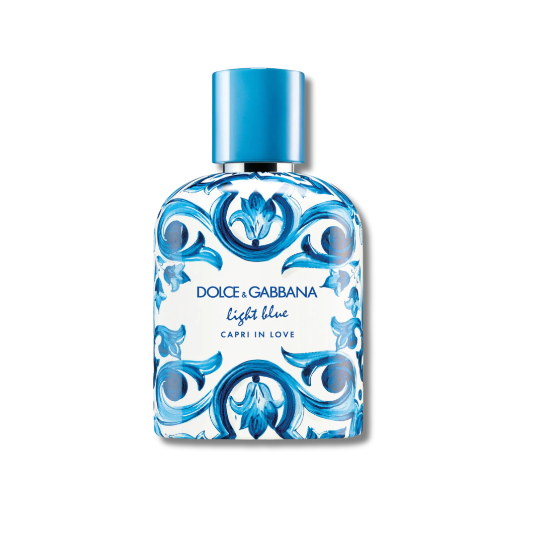 DOLCE&GABBANA LIGHT BLUE CAPRI IN LOVE HOMME EDP 100ML TESTER