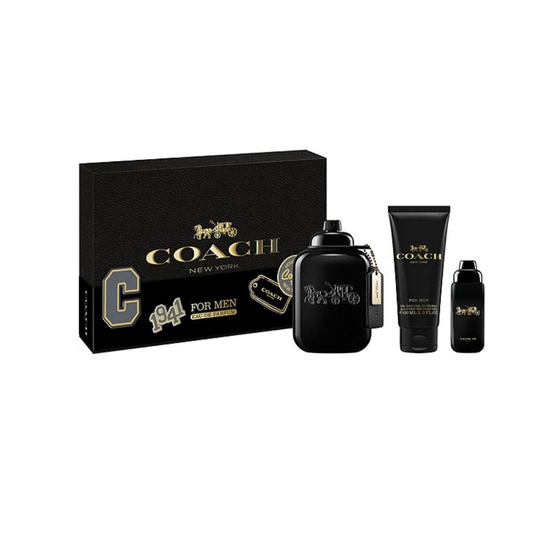 COACH NEW YORK MEN EDP SET 100ML+SG+7ML