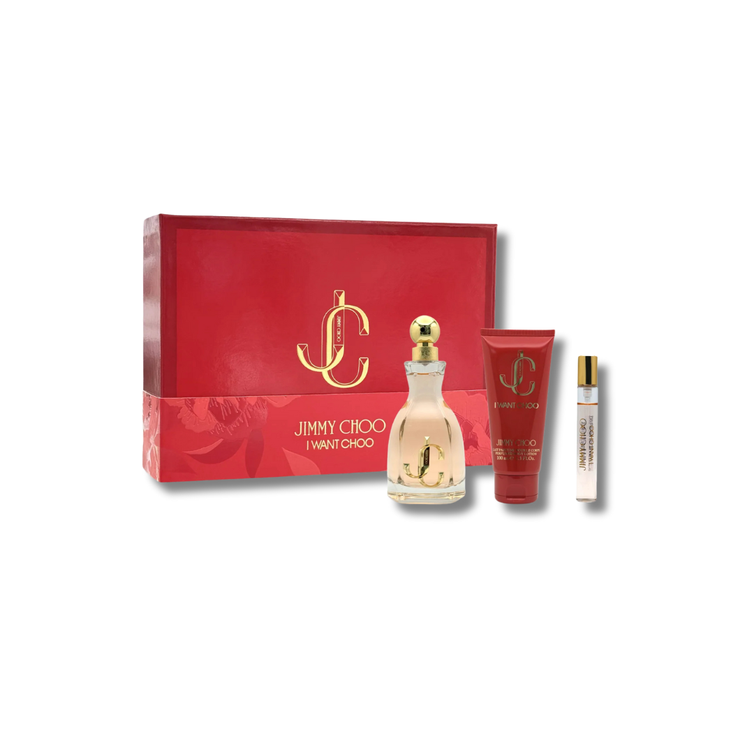 JIMMY CHOO I WANT CHOO EDP SET 100ML+BL+7ML