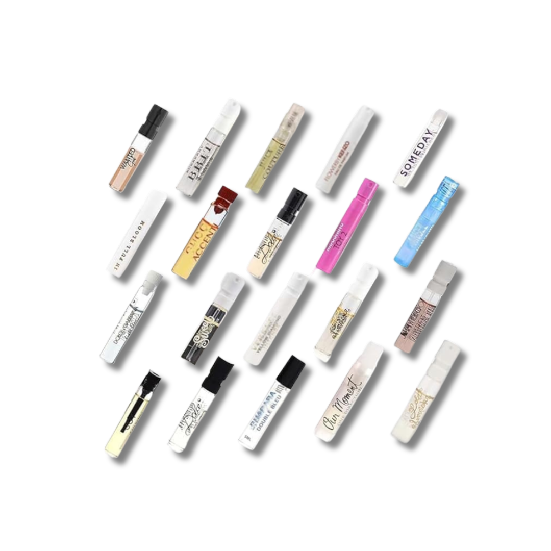 DESIGNER FRAGANCE SAMPLES 20 PACK
