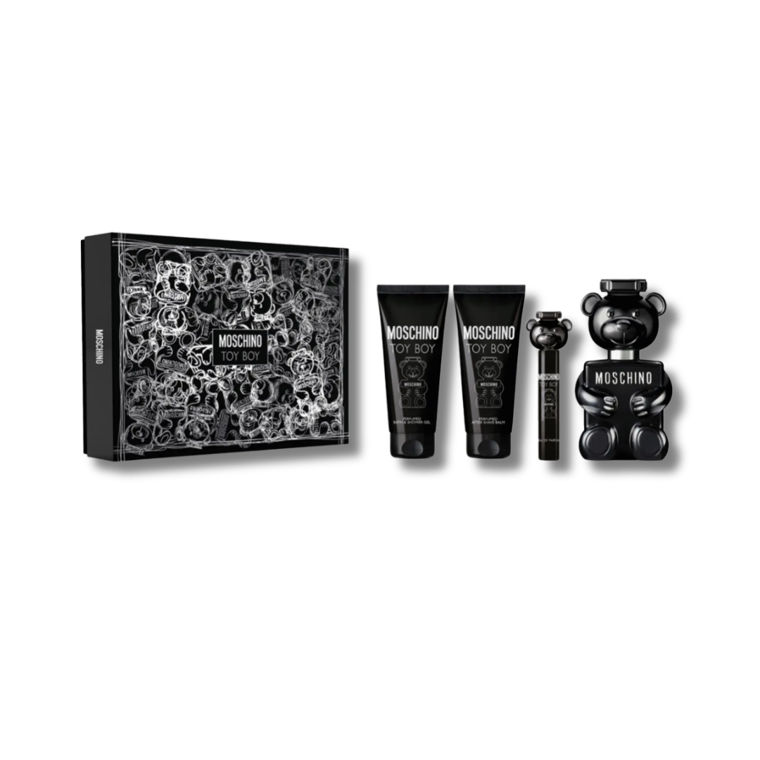 MOSCHINO TOY BOY EDP 100ML+10ML+SG+AFTER SHAVE