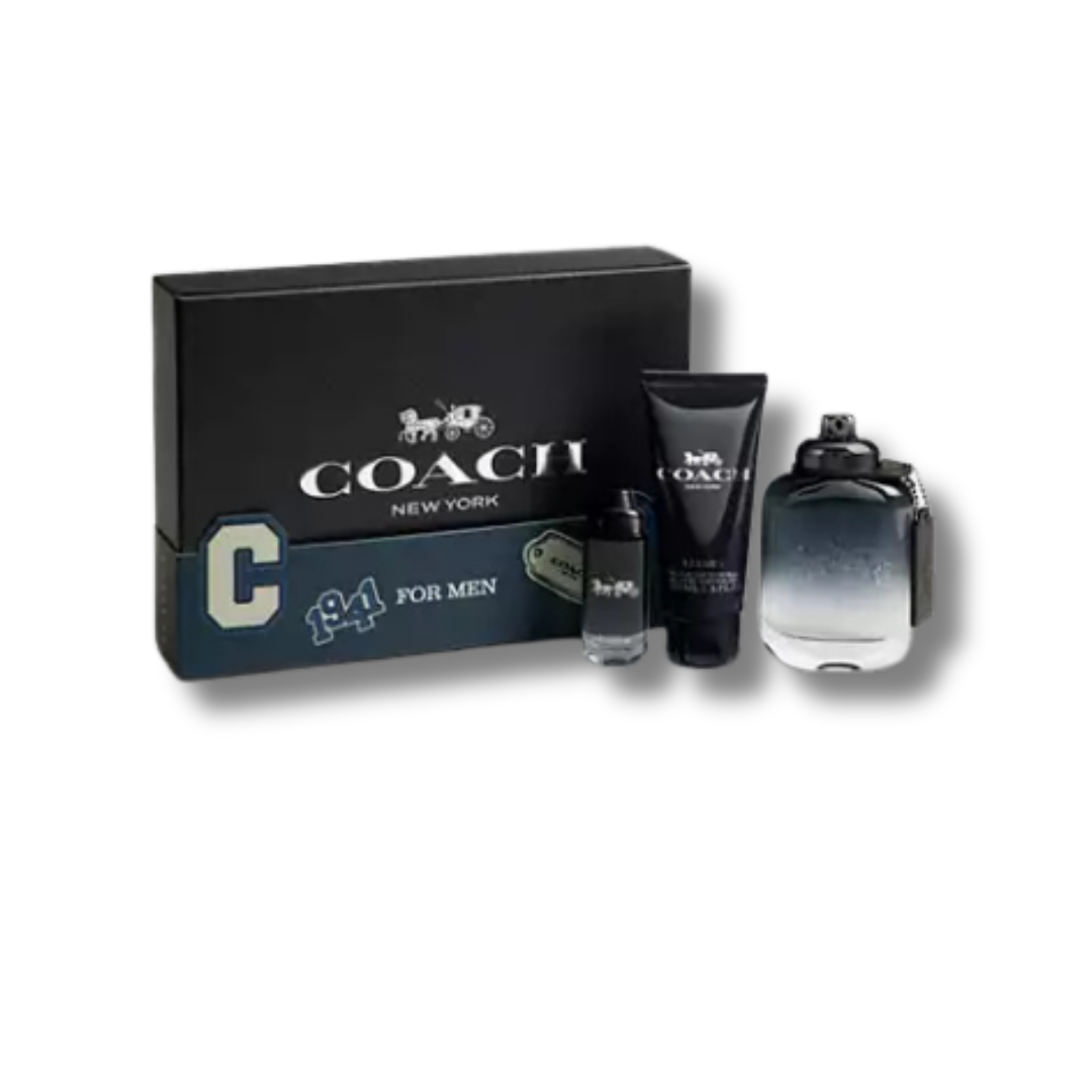 COACH NY EDT SET 100ML+SG+MINI