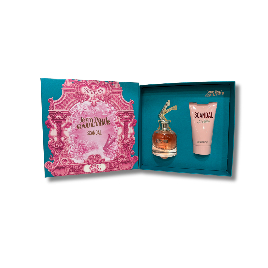 JEAN PAUL GAULTIER SCANDAL EDP SET 80ML+BL