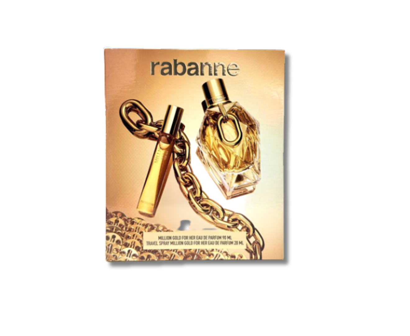 RABANNE MILLION GOLD FOR HER EDP SET 80ML+10ML