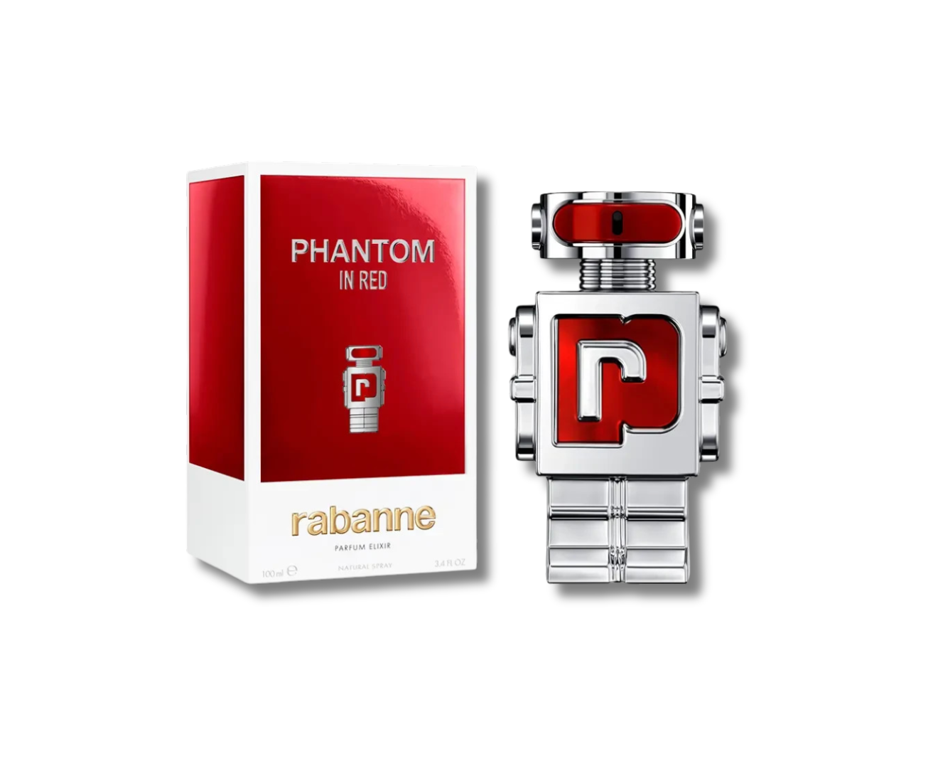 RABANNE PHANTOM IN RED ELIXIR 100ML TESTER
