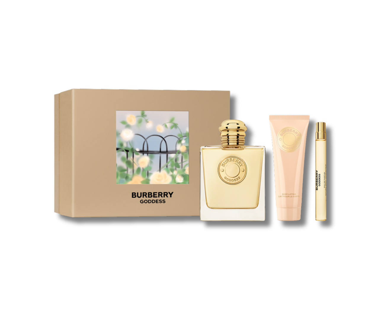 BURBERRY GODDESS SET 100ML+BL+10ML