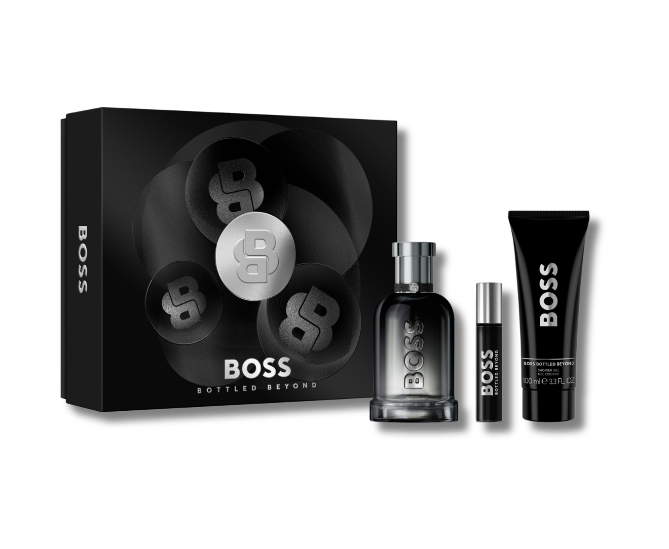HUGO BOSS BOTTLED BEYOND EDP SET 100ML+SG+10ML