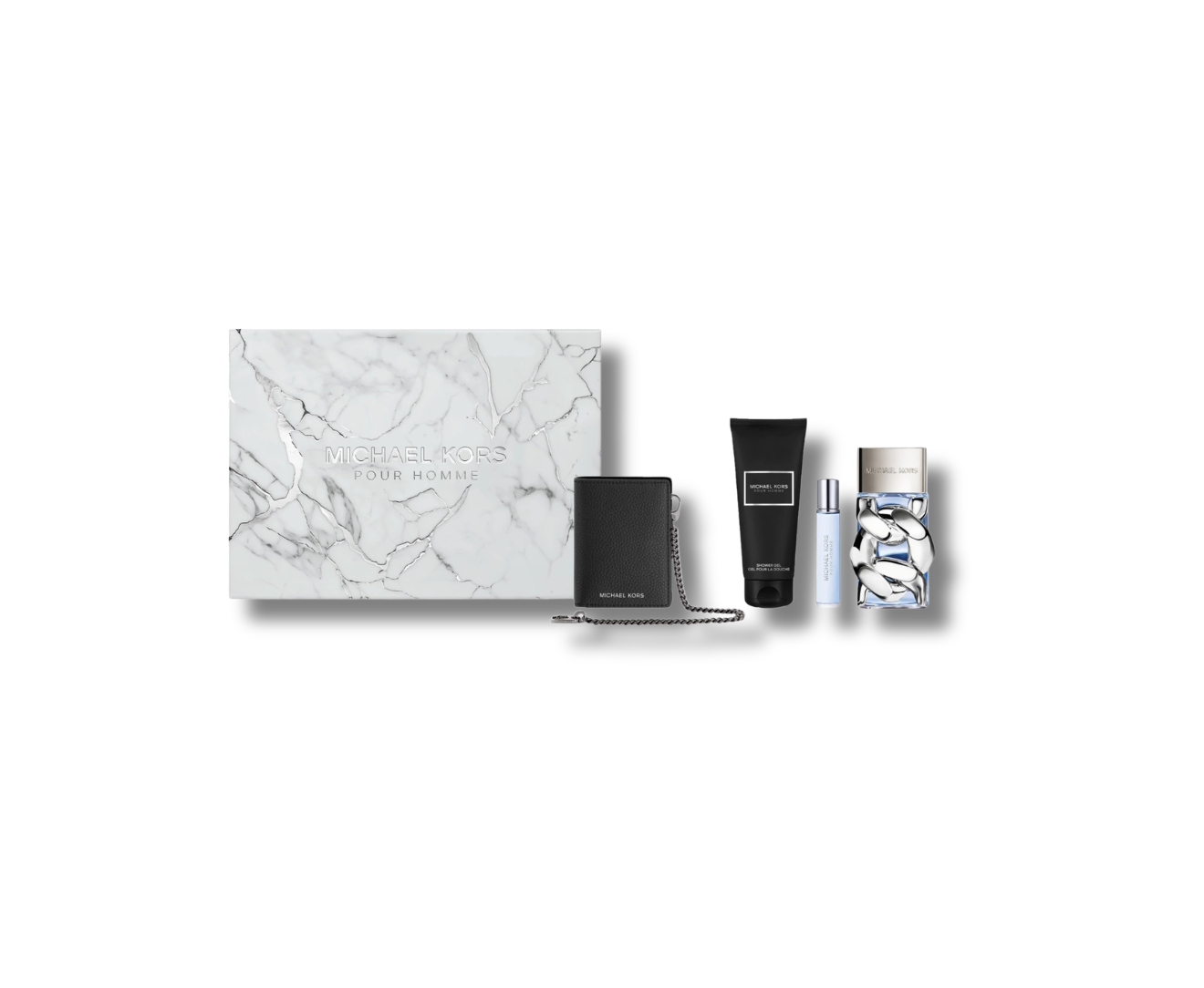 MICHAEL KORS POUR HOMME EDP SET 100ML+10M+POUCH+AS
