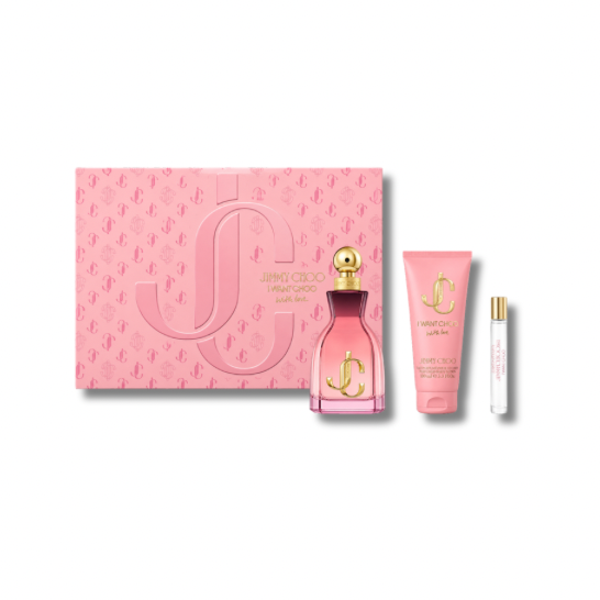 JIMMY CHOO I WANT CHOO WITH LOVE  EDP SET 100ML+7ML+BL