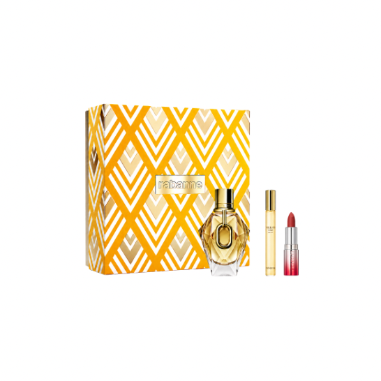 RABANNE MILLION GOLD FOR HER EDP SET 90ML+BL+LIPSTICK