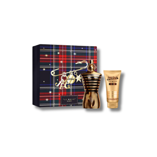 JEAN PAUL GAULTIER LE MALE ELIXIR PARFUM SET 125ML+SG