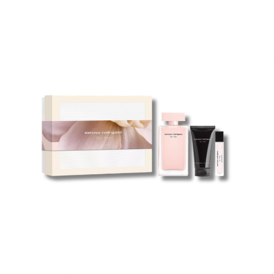 NARCISO RODRIGUEZ FOR HER EDP SET 100ML+BL+7ML
