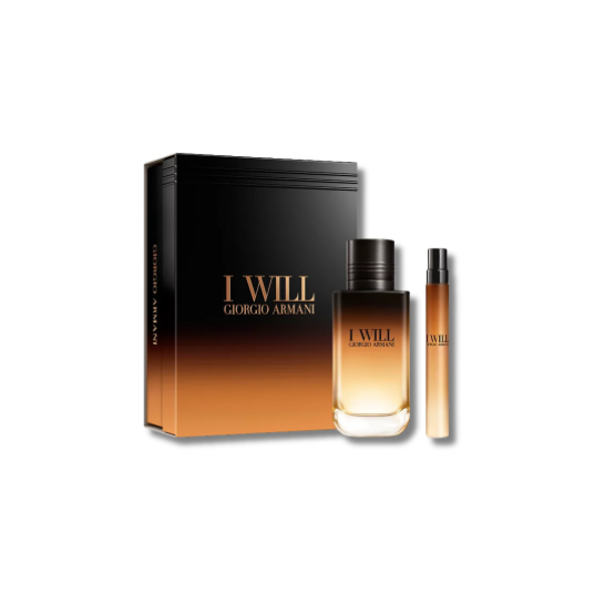 GIORGIO ARMANI I WILL EDP SET 100ML+10ML