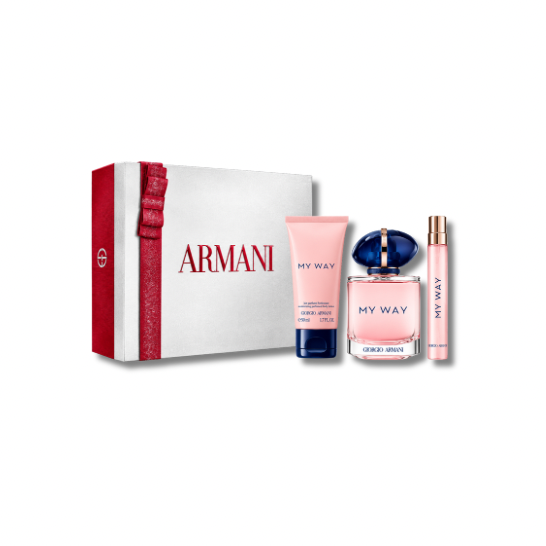 GIORGIO ARMANI MY WAY EDP SET 90ML+BL+10ML