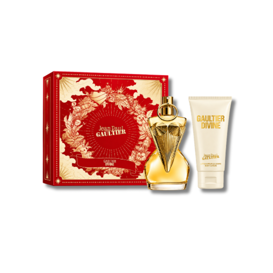 JEAN PAUL GAULTIER DIVINE EDP SET 100ML+BL
